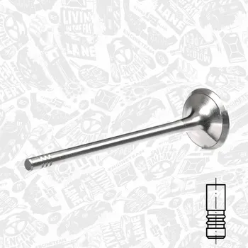 Motor automobilu Výfukový ventil ET ENGINETEAM VE0025