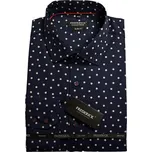 Pánská košile s dlouhým rukávem - střih SLIM - vzor F755 - 39