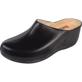 Dámská obuv Buxa Dámská zdravotní kožená obuv na klínku BZ340 - Černá Velikost: 41