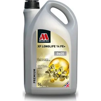 Auto-moto Plně syntetický motorový olej Millers Oils - XF LONGLIFE FE+ 0w20 5l