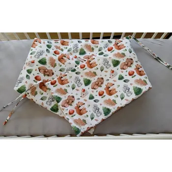 Mantinel do postýlky zvířátka podzim 180 cm