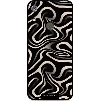 Pouzdro na mobilní telefon Lesklý kryt Mobiwear Glossy - Huawei Y6 2019 / Honor 8A / Huawei Y6s - GA63G Vlnky a linky (Prémiové lesklé pouzdro, obal, kryt Mobiwear Glossy na mobil Huawei Y6 2019 / Honor 8A / Huawei Y6s - GA63G Vlnky a linky, materiál Plast + TPU silikon - krytí po)