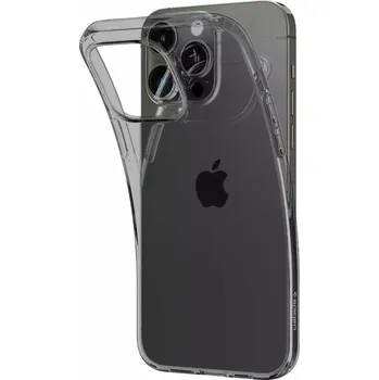 Telefonní příslušenství Silikonové pouzdro SPIGEN Crystal Flex na mobil Apple iPhone 15 Pro - tmavé (Silikonový kryt či obal SPIGEN Crystal Flex na mobilní telefon Apple iPhone 15 Pro tmavé)