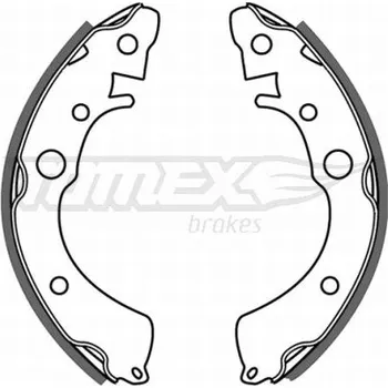 Brzdová čelist Sada brzdových čelistí TOMEX Brakes TX 21-35
