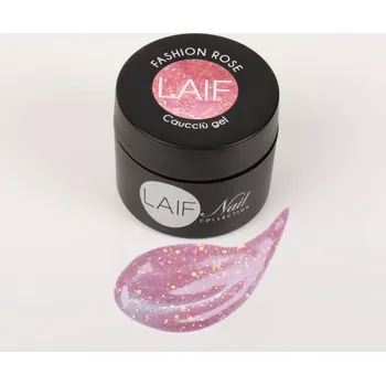 Umělé nehty Laif Kaučukový Fashion Rose UV/LED gel 5ml