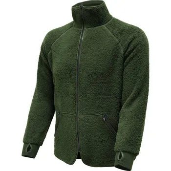Pánská mikina ARMÁDNÍ ORIGINÁL HOLANDSKO Bunda fleecová mikina se sníženou hořlavostí zelená Utility Bear Jacket KPU Holandsko originál Velikost: 5060/8085