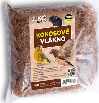 Podestýlka pro terarijní zvíře JUKO petfood Kokosové vlákno