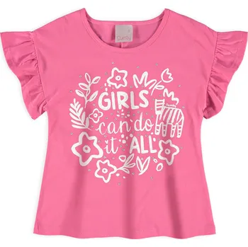 Dívčí tričko QUIMBY GIRLS růžové Velikost: 104