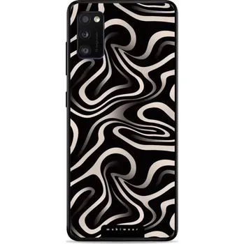 Telefonní příslušenství Lesklý kryt Mobiwear Glossy - Samsung Galaxy A41 - GA63G Vlnky a linky (Prémiové lesklé pouzdro, obal, kryt Mobiwear Glossy na mobil Samsung Galaxy A41 - GA63G Vlnky a linky, materiál Plast + TPU silikon - krytí po všech stranách, neošoupatelný potisk,)