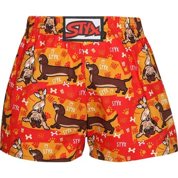 Chlapecké spodní prádlo Dětské trenky Styx art klasická guma pejsci (J1554) 12-14 let Možnost vrácení zboží ZDARMA do 120 dnů!