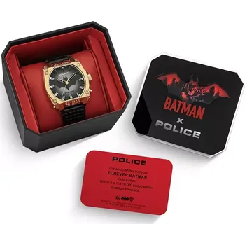 Hodinky Pánské hodinky POLICE Batman: Forever Batman Gold (Limitované edice!!!!)