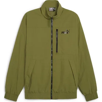 Pánská větrovka Pánská Přechodná bunda PUMA STYLE WINDBREAKER 62368533 – Olivová XL