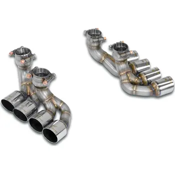 Koncovka výfuku Sada kocovek výfuku, pravá – levá ∅70mm Supersprint 849914