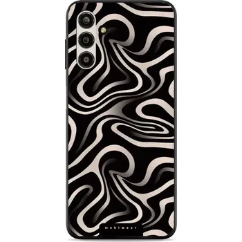 Pouzdro na mobilní telefon Lesklý kryt Mobiwear Glossy - Samsung Galaxy A13 5G / A04s - GA63G Vlnky a linky (Prémiové lesklé pouzdro, obal, kryt Mobiwear Glossy na mobil Samsung Galaxy A13 5G / A04s - GA63G Vlnky a linky, materiál Plast + TPU silikon - krytí po všech stranách,)