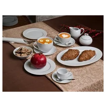 Šálek na kávu "Elegante", bílá, porcelán, 25 cl, ROTBERG