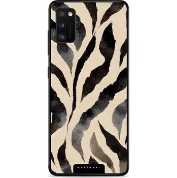 Pouzdro na mobilní telefon Lesklý kryt Mobiwear Glossy - Samsung Galaxy A41 - GA53G Zebří (Prémiové lesklé pouzdro, obal, kryt Mobiwear Glossy na mobil Samsung Galaxy A41 - GA53G Zebří, materiál Plast + TPU silikon - krytí po všech stranách, neošoupatelný potisk, tenké provedení,)