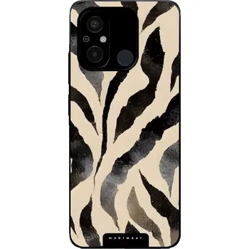 Pouzdro na mobilní telefon Lesklý kryt Mobiwear Glossy - Xiaomi Redmi 12C - GA53G Zebří (Prémiové lesklé pouzdro, obal, kryt Mobiwear Glossy na mobil Xiaomi Redmi 12C - GA53G Zebří, materiál Plast + TPU silikon - krytí po všech stranách, neošoupatelný potisk, tenké provedení, možno
