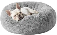 Purlov Chlupatý pelíšek pro psa 60 cm šedý