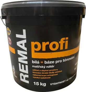 Interiérová barva Remal Profi malířská barva na sádrokarton a sanační omítky 15 kg
