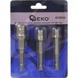 Geko G15010 adaptéry do vrtačky