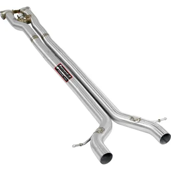 Střední díl výfuku Středová H-trubka s klapkou Supersprint 860623