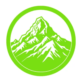 Samolepící dekorace Krajina hory 041 pravá v kruhu (04 - zelená kawasaki) SAMOLEPKA NA AUTO, NÁLEPKA, FÓLIE, POLEP, TUNING, VLASTNÍ TEXT, TISK, AUTOSAMOLEPKY.cz, POLEPY, OBRÁZEK, LOGO, 3D STICKERS