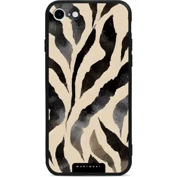Pouzdro na mobilní telefon Lesklý kryt Mobiwear Glossy - Apple iPhone 7 / 8 / SE 2020 / SE 2022 - GA53G Zebří (Prémiové lesklé pouzdro, obal, kryt Mobiwear Glossy na mobil Apple iPhone 7 / 8 / SE 2020 / SE 2022 - GA53G Zebří, materiál Plast + TPU silikon - krytí po všech stranách,)