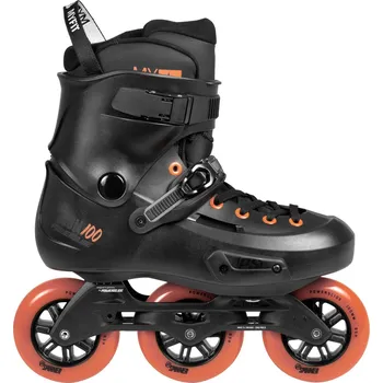 Kolečkové brusle Kolečkové brusle Powerslide ZOOM RENTAL 100 Velikost: 45-47, Velikost koleček: 100mm