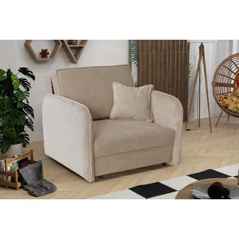 Pohovka Falco Rozkládací křeslo Vivian Loft I Run Again béžová