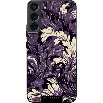 Pouzdro na mobilní telefon Lesklý kryt Mobiwear Glossy - Samsung Galaxy S22 Plus - GA46G Fialové rostliny (Prémiové lesklé pouzdro, obal, kryt Mobiwear Glossy na mobil Samsung Galaxy S22 Plus - GA46G Fialové rostliny, materiál Plast + TPU silikon - krytí po všech stranách,)