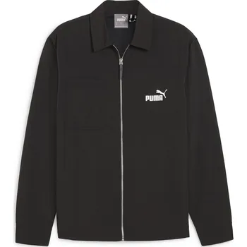 Pánská casual bunda Pánská Městská PUMA SHIRT JACKET 62368101 – Černá S