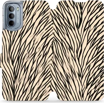 Pouzdro na mobilní telefon Flipové pouzdro Mobiwear - Motorola Moto G31 - VA52S V koruně stromu (Knížkové flip pouzdro, obal, kryt na mobil Motorola Moto G31 - VA52S V koruně stromu, materiál Umělá kůže + TPU - ochrana 360°, stojánek, silikonová vanička, magnetické zavírání)