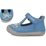 Plátěné sandály C070-41195A modrá s letadlem, D.D.Step Velikost: 20