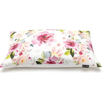 Polštář T-TOMI Péřový polštářek Watercolor flowers