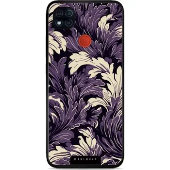 Pouzdro na mobilní telefon Lesklý kryt Mobiwear Glossy - Xiaomi Redmi 9C - GA46G Fialové rostliny (Prémiové lesklé pouzdro, obal, kryt Mobiwear Glossy na mobil Xiaomi Redmi 9C - GA46G Fialové rostliny, materiál Plast + TPU silikon - krytí po všech stranách, neošoupatelný potisk,)