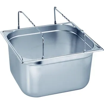 Gastronádoba se sklápěcími úchyty GN 2/3 150 mm