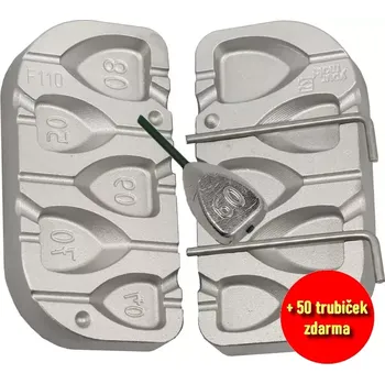 FORMA NA OLOVO 40-80G+50KS TRUBIČEK GRÁTIS