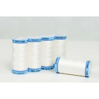 Nit Snový svět Bavlněná nit krémová (3000) 400 metrů