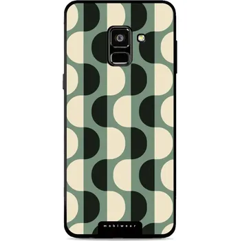 Pouzdro na mobilní telefon Lesklý kryt Mobiwear Glossy - Samsung Galaxy A8 2018 - GA56G Magické vlnky (Prémiové lesklé pouzdro, obal, kryt Mobiwear Glossy na mobil Samsung Galaxy A8 2018 - GA56G Magické vlnky, materiál Plast + TPU silikon - krytí po všech stranách, neošoupatelný)