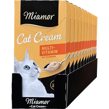 Krmivo pro kočku Miamor Multi-Vitamin Cream 6x15 g MULTIPACK - 11 krabiček