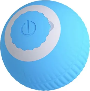 Hračka pro kočku Interaktivní hračka pro kočičky i pejsky - automaticky pohyblivý míček (USB napájení) Barva: Modrá