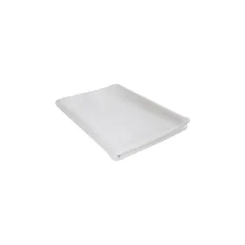 Povlak na dekorativní polštářek povlak na polštář 45x90 bílý SOLID proužek 2 mm + 2HU