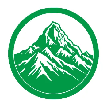 Samolepící dekorace Krajina hory 041 levá v kruhu (12 - zelená) SAMOLEPKA NA AUTO, NÁLEPKA, FÓLIE, POLEP, TUNING, VLASTNÍ TEXT, TISK, AUTOSAMOLEPKY.cz, POLEPY, OBRÁZEK, LOGO, 3D STICKERS