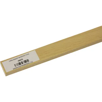 Lišta abachi 8x20mm (1m)
