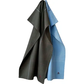 Marc O'Polo, Kuchyňské utěrky Haley 50 x 70 cm zelená a modrá 2 ks - Formadore