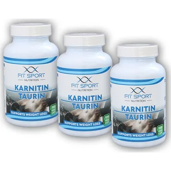 Spalovač tuku 3x Karnitin Taurin 120 vege caps