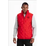 Zimní vesta PitBull West Coast Overton - červená - PWC_VOVERT_RED Velikosti: M