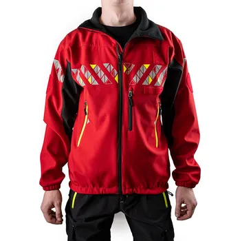 Pánská softshellová bunda Courant softshellová bunda ARK červená L