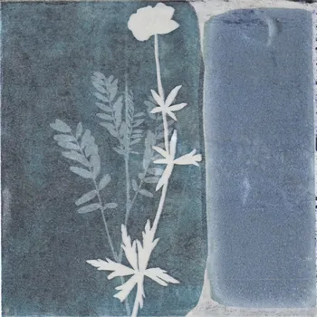 Dlažba ARGENTA SABINE 52502 15 cm x 15 cm x 0,8 cm modrá 0,59 m2