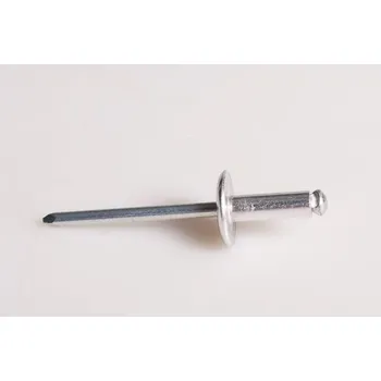 Nýt BRALO Trhací nýt slupkový 4,8 x 14 hliník/ocel velká hlava